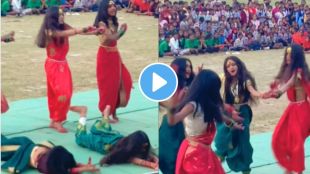 girls students performed jogwa dance