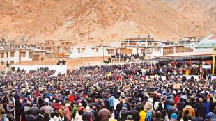 protests in ladakh