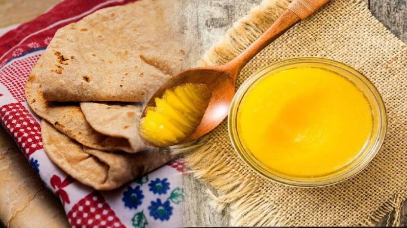 Benefits Of Eating Ghee On Chapati Daily Can Tup or Ghee Help In Weight Loss Constipation How Much Ghee in a Day Is Enough