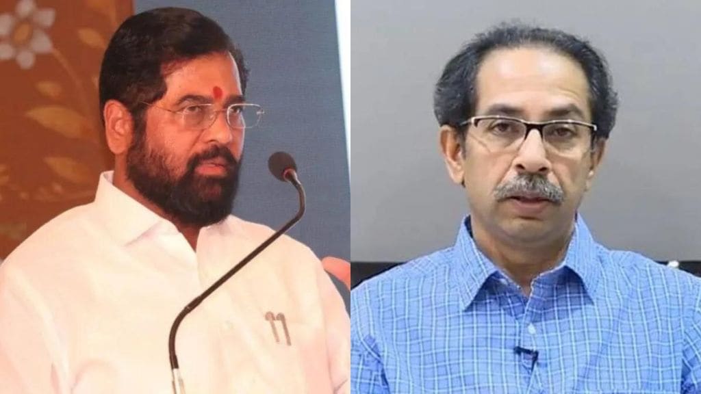 Eknath Shindes criticize Uddhav Thackeray at the meeting held in Ramtek on Sunday