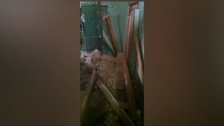 pune, wall of old wada, collapsed, budhwar peth, Firefighters, Save, 2 persons,lives,