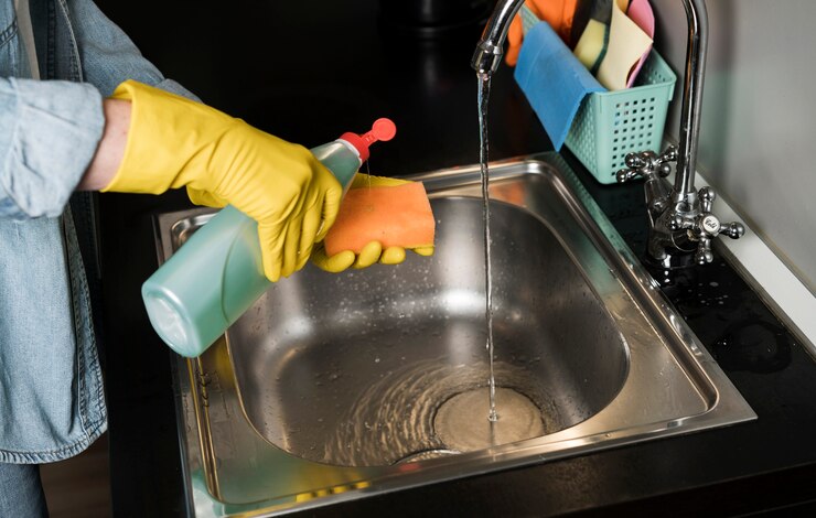 4 simple way to clean modular kitchen trolly at home kitchen racks cleaning tips