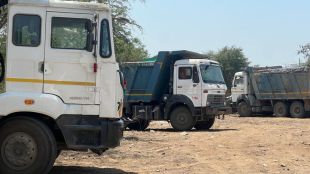 Action taken against five dumpers who drop road waste on CIDCO land