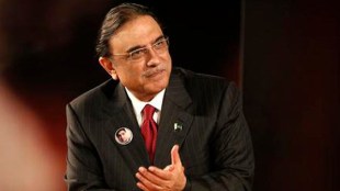 Asif Ali Zardari as the President of Pakistan for the second time