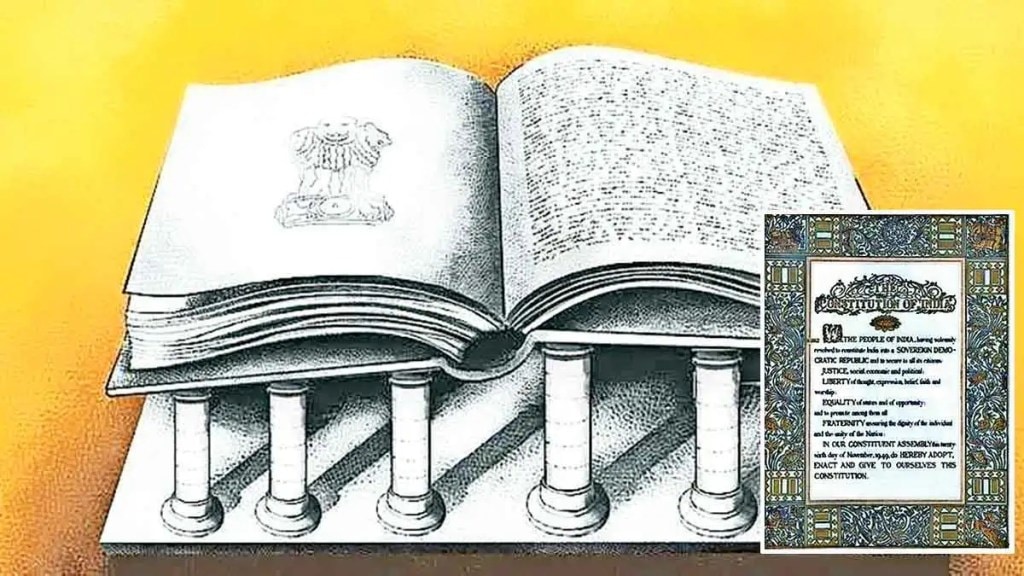 Loksatta sanvidhan bhan Features of Indian Constitution