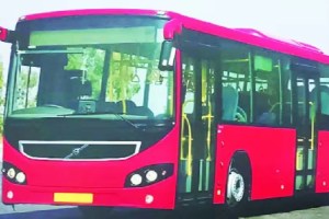 E bus service started on behalf of State Transport Corporation during Chaitrotsav nashik