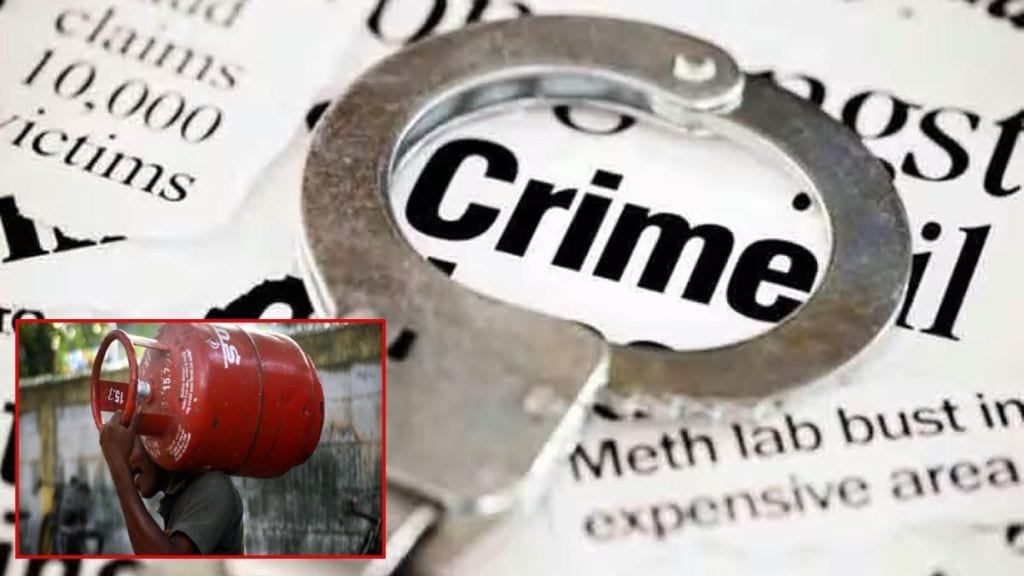 Theft of gas from cooking cylinders Two arrested for doing illegal business