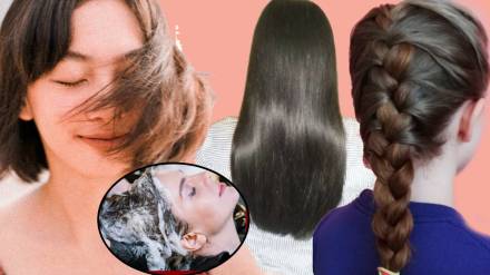 8 Poses For hair growth, healthy scalp,