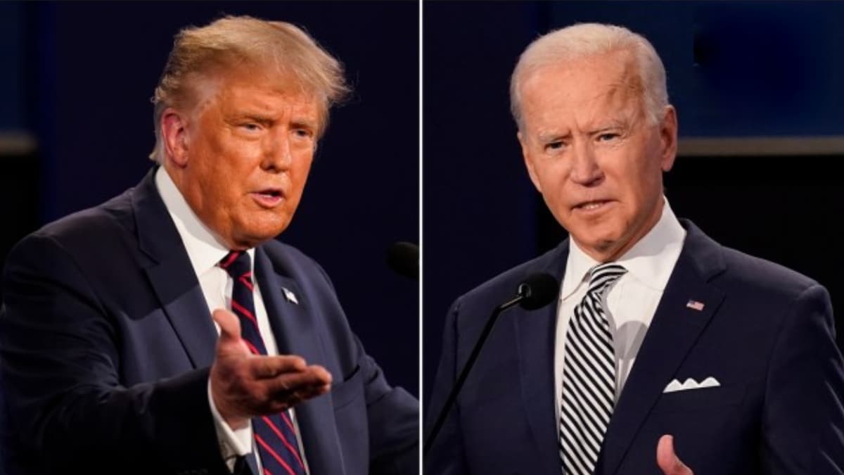Joe Biden and Donald Trump