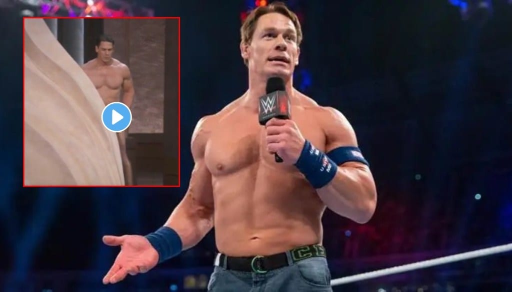 John cena nude at Oscar 2024 stage video