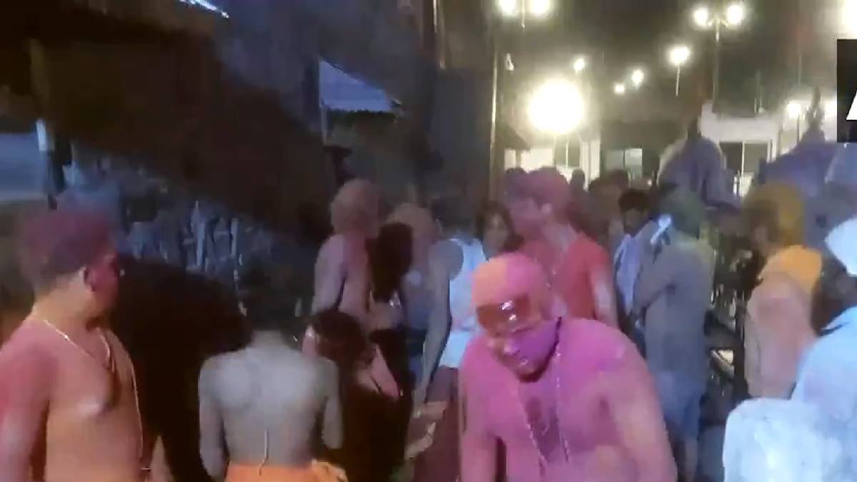 Fire at Ujjain Mahakal temple