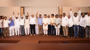 Leaders of Mahayuti gathered in Kolhapur Determination of sanjay Mandaliks victory