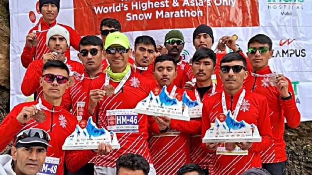 he Army snow marathon team which was attacked at a Punjab Dhaba on Monday.