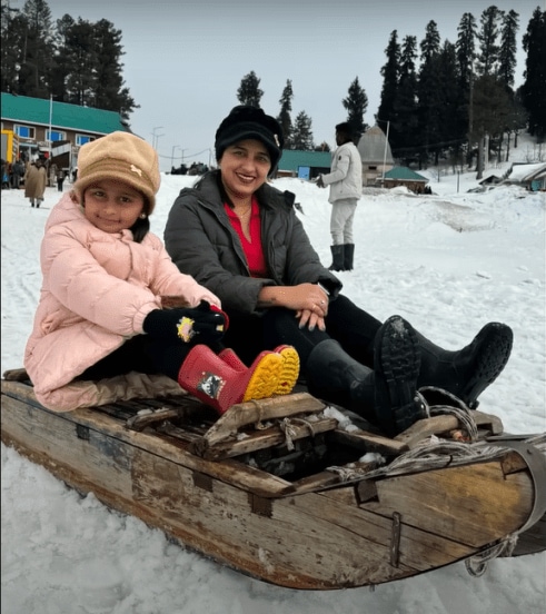 Myra Vaikul Kashmir Vacation