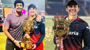 Palash Muchhal shared a photo with Smriti Mandhana