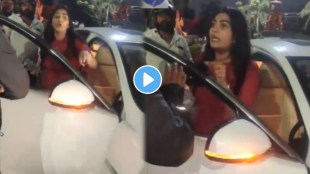 Hyderabad woman in Jaguar attacks cop over wrong turn row video
