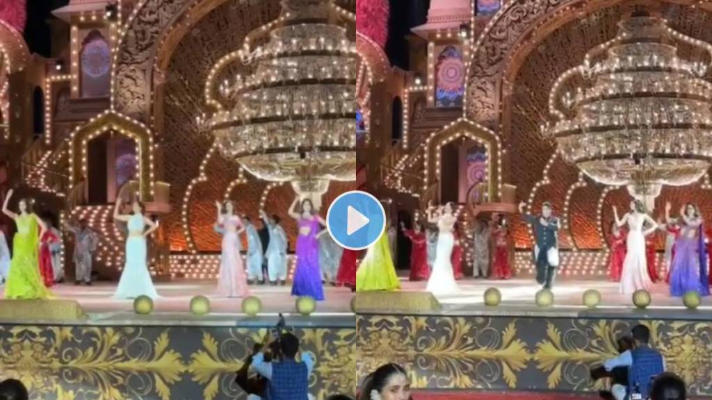 Janhvi Kapoor, Khushi Kapoor, Ananya Panday, Sara Ali Khan and Manish Malhotra dance on Bole Chudiyan song in Anant Ambani Pre-Wedding