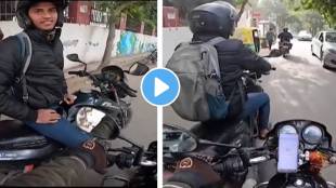 Viral Video Man Book Rapido Bike To Push His Two Wheeler To Aided Repair Shop Watch What Happened