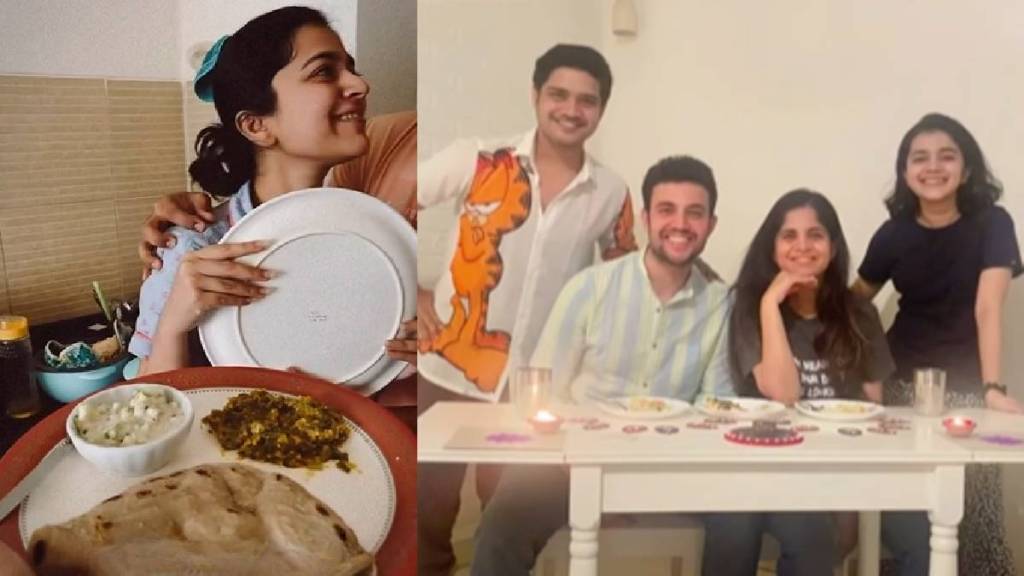 taali fame Actress Krutika Deo make khandeshi food Amruta Deshmukh share video on instagram