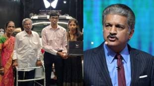 Anand Mahindra gifts electric car to chess player R Praggnanandhaa parents as his promise won peoples hearts asp-99 Anand Mahindra gifts electric car to chess player R Praggnanandhaa parents as his promise won peoples hearts