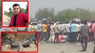 youth died vehicle hit Buldhana District