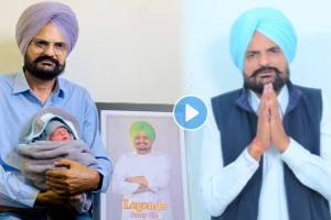 Late Punjabi singer Sidhu Moose Wala's father Balkaur Singh share new video and target to punjab government