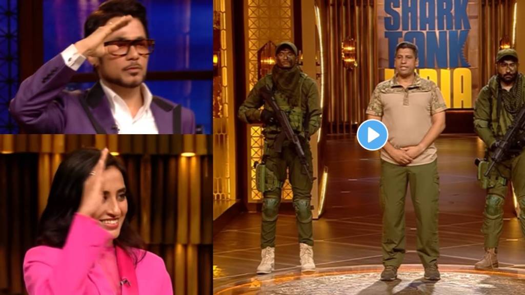 Shark Tank India spec ops pitch Retired Soldier aman gupta