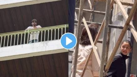 Ranbir Kapoor, Alia Bhatt and Neetu Kapoor inspect New House construction in Bandra video viral
