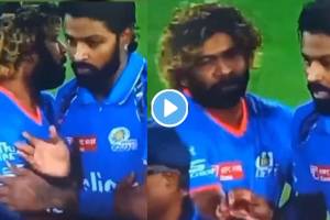 Hardik Malinga Pushing Video Viral