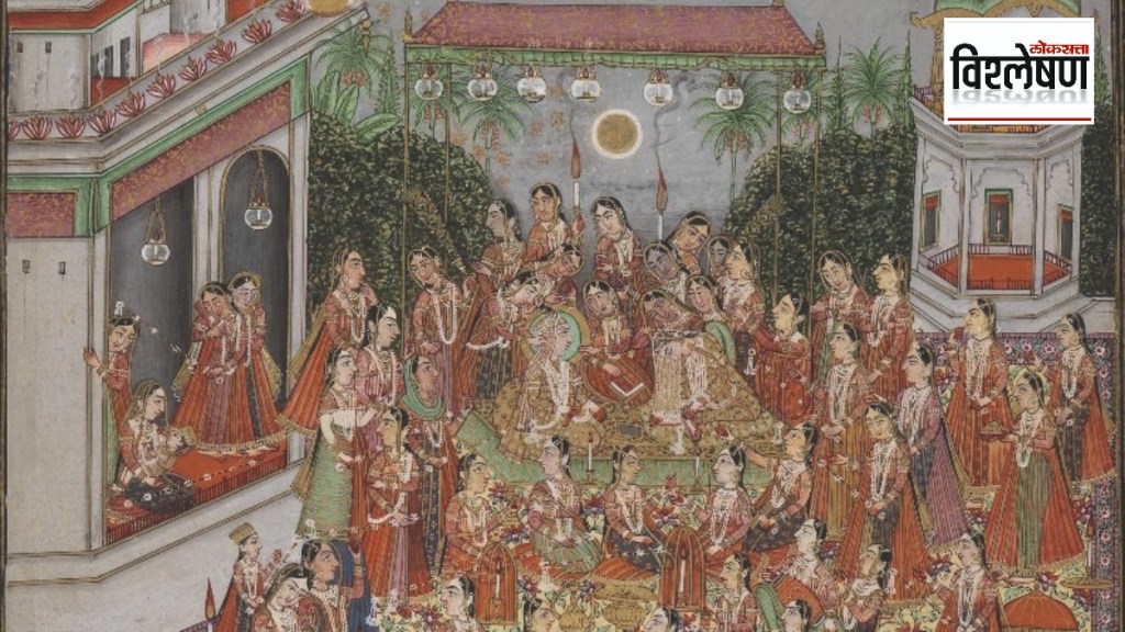The marriage of Dara Shikoh and Nadira Begum