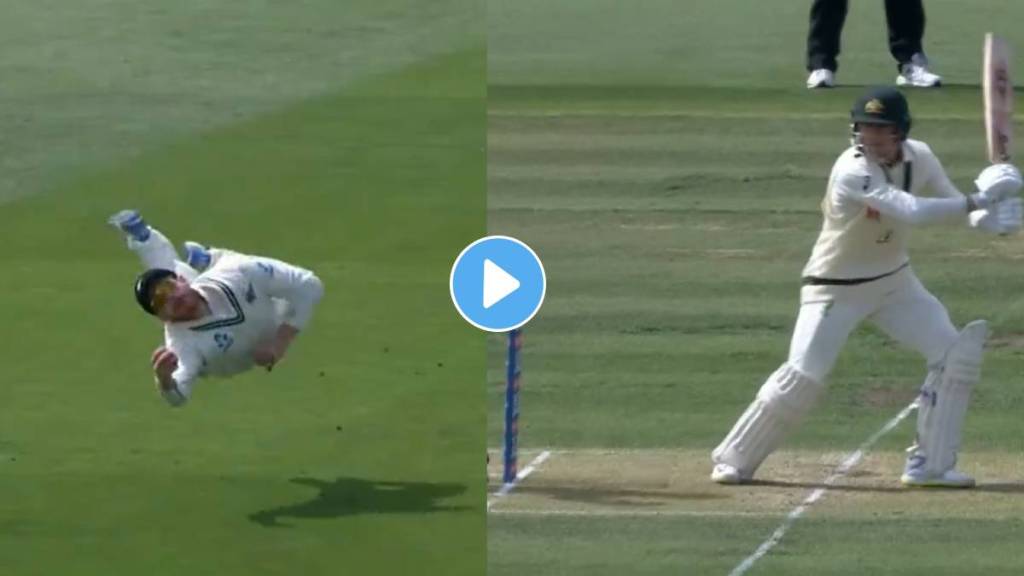 Glenn Phillips Catch Video Viral In New Zealand Vs Australia 2nd Test