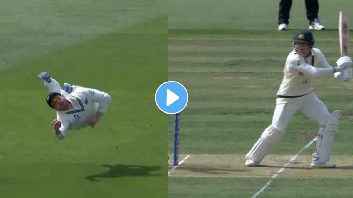 Glenn Phillips Catch Video Viral In New Zealand Vs Australia 2nd Test