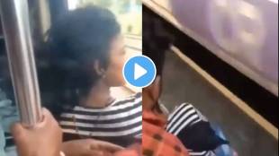 Man saved life of a girl who fell from running train shocking video