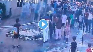 Video: Youth Thrown By Friends In Holika Dahan Ashes