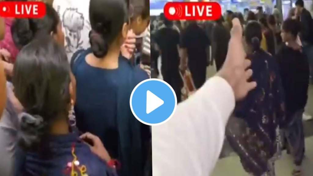theft at metro station man exposes women stealing at delhi metro station video goes viral