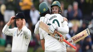 Australia beat New Zealand by 3 wickets in 2nd Test match
