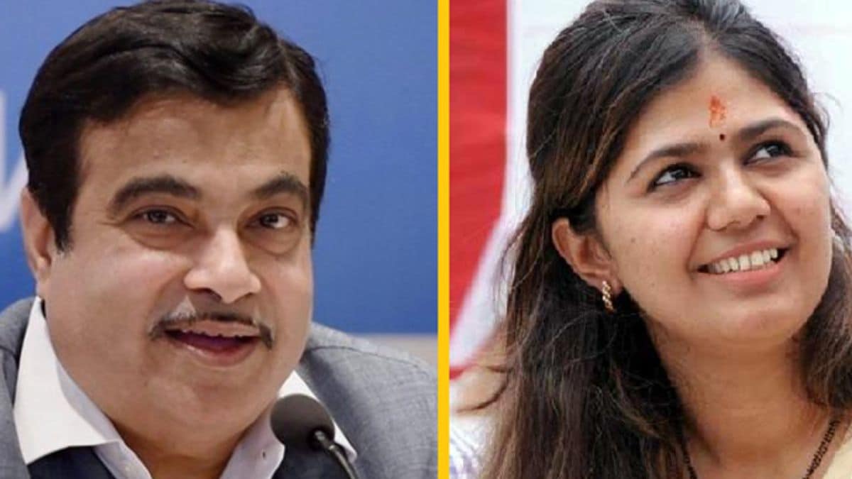 Nitin Gadkari Pankaja Munde