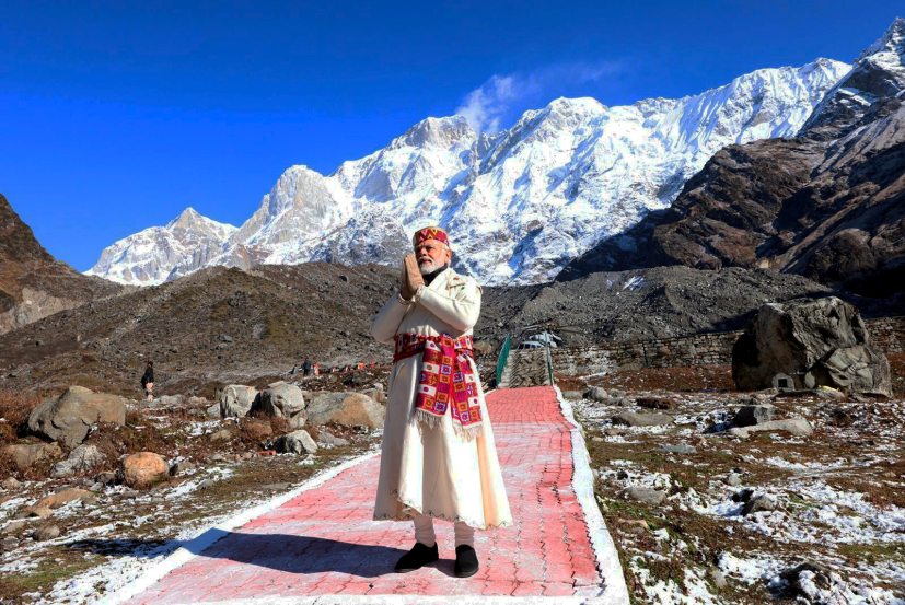 PM Modi in Kedarnath