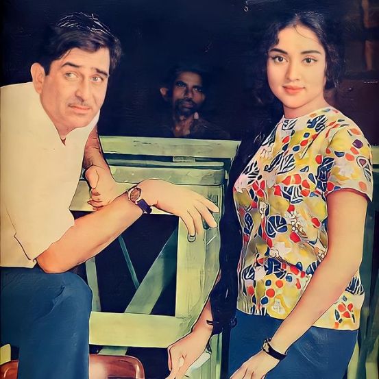 Raj Kapoor and Vaijayanti Mala 