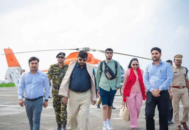 Ramdas Athawale in lakshadweep 3