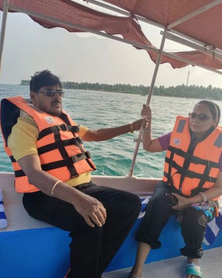 Ramdas Athawale in lakshadweep 5