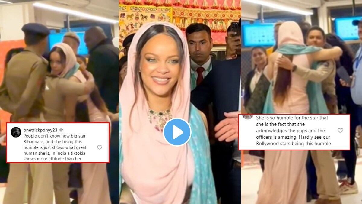 Rihanna Hugged Woman Police