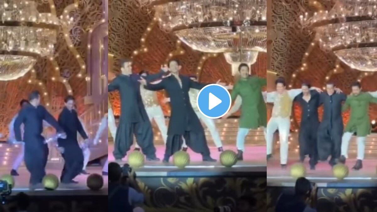 Salman Shahrukh aamir at anant ambani pre wedding