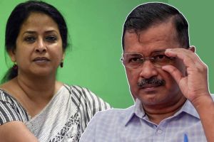 Sharmistha Mukharjee and Arvind Kejriwal arrest