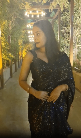 Shivani Rangole Kulkarni Saree