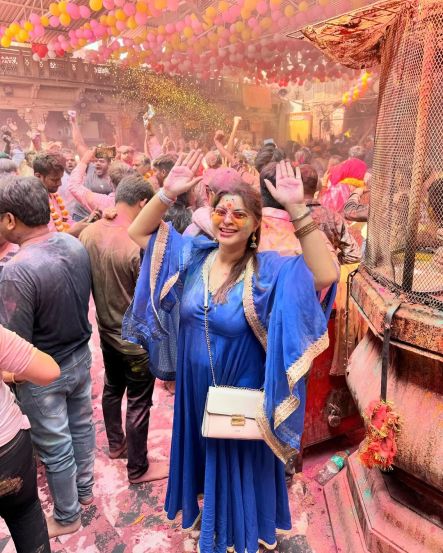 Sneha Wagh Barsana Holi 2024