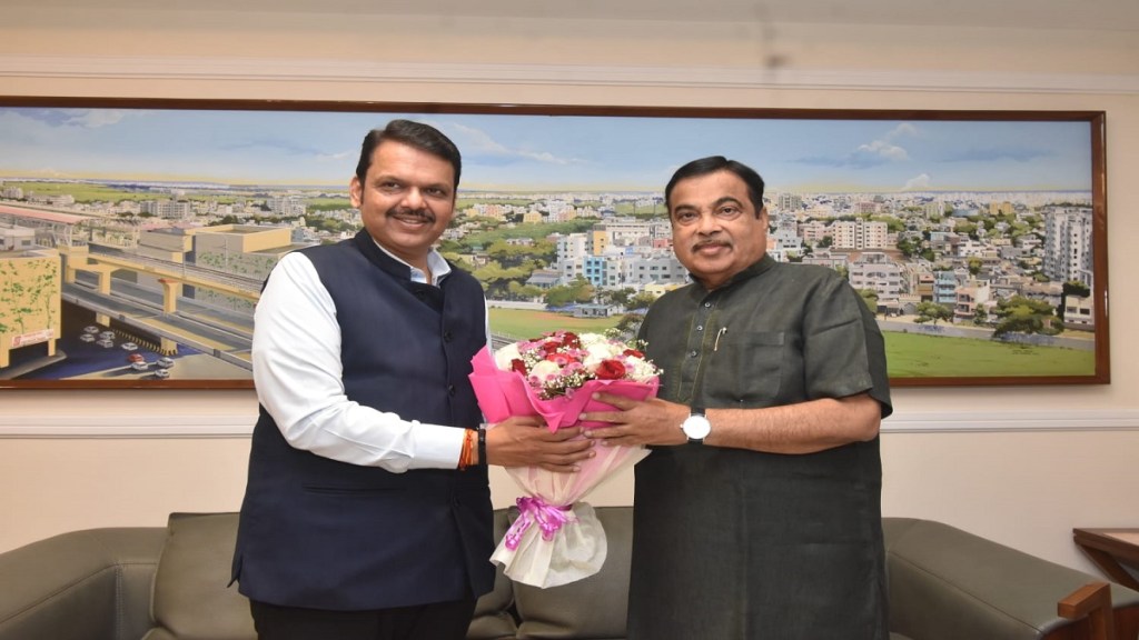 Devendra Fadnavis meet nitin Gadkari