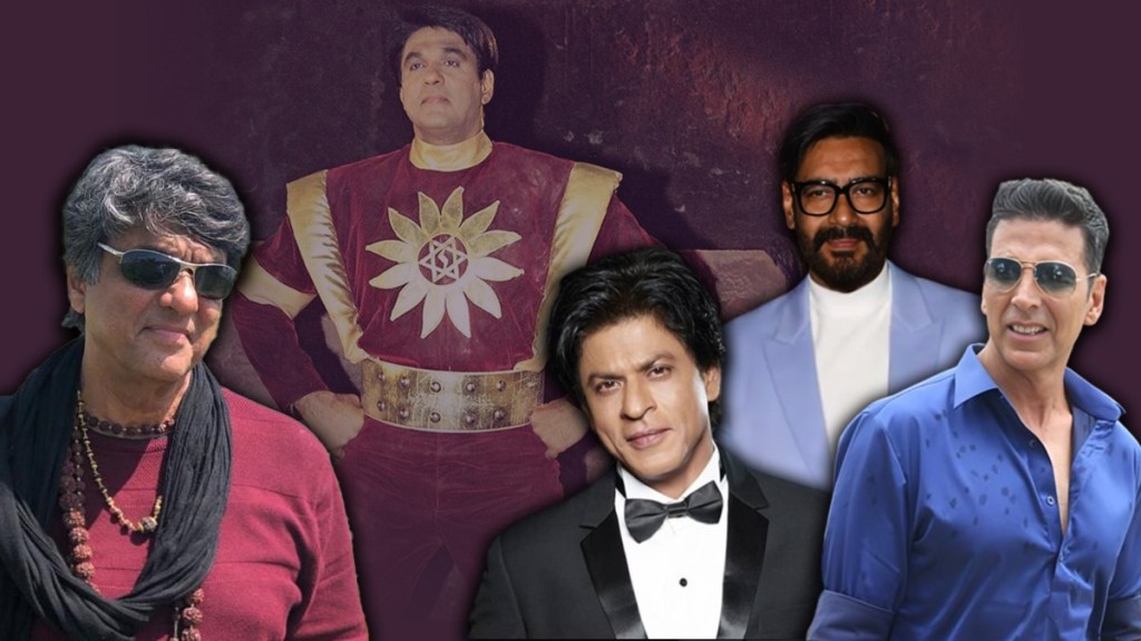 Mukesh khanna said shahrukh khan akshay kumar ajay devgn cant play Shaktimaan role