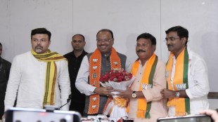 BJP leaders in Gadchiroli