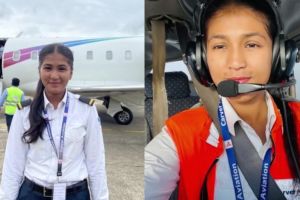 Yukta Biyani nanded girl youngest pilot